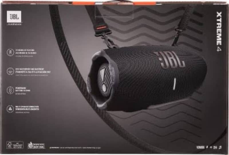 JBL Xtreme 4 Portable Wireless Waterproof Bluetooth Speaker Black 8