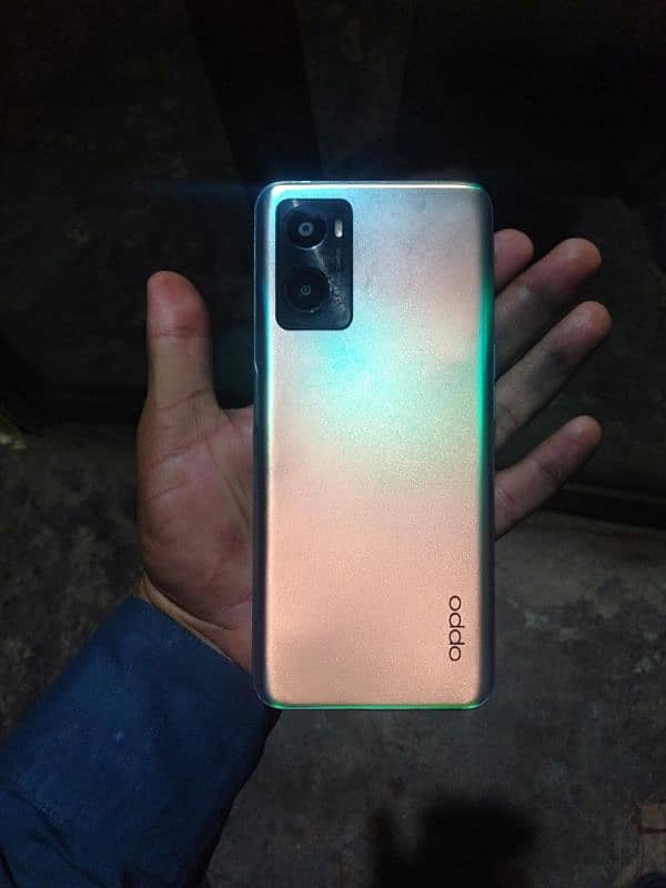 Oppo A76 condition 10by9 penal change he 6+128gb 5