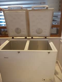 haier deep freezer 2 door