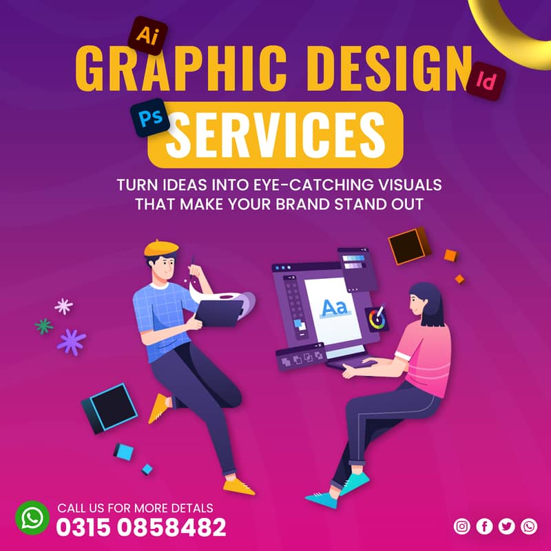 Logo design -Graphics Design - Branding Services in Pakistan 1