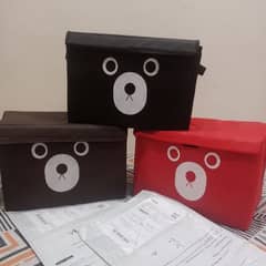 KIDS STORAGE BOXES BEAR SHAPE