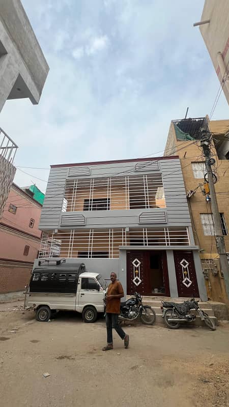 SECTOR 5-C/3 BRAND NEW UNTOUCHED G+1 HOUSE NORTH KARACHI 26