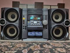 sony sound system speakers new condition