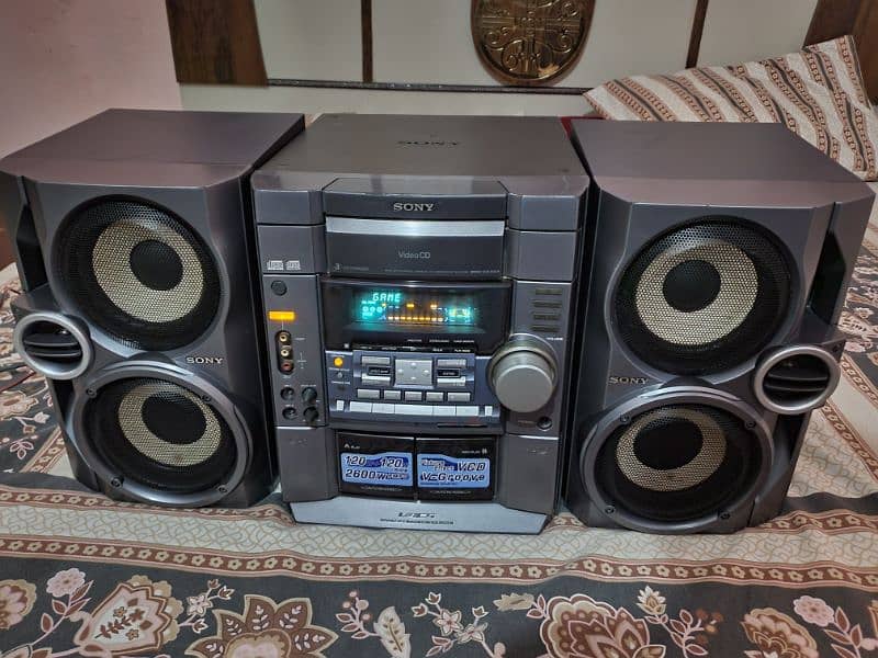 sony sound system speakers new condition 1