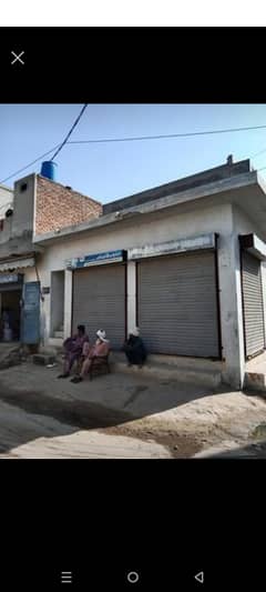 Gulbarg colony hasli pur road corner 0.50 marly commercial shops for sale