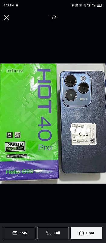 infinix mobile hot 40 pro 8&256 black color available 0