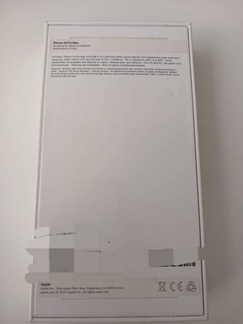 iPhone 14 Pro Max 256GB LLA Variant (Non PTA) 16