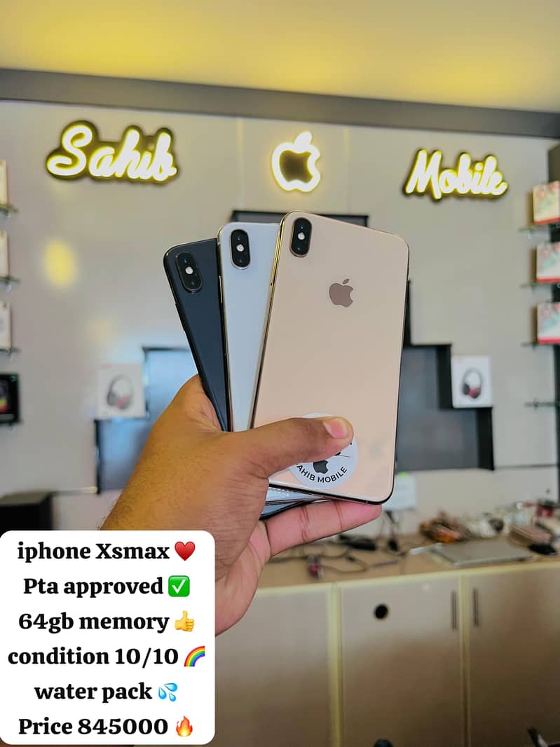 iPhone xs max 0