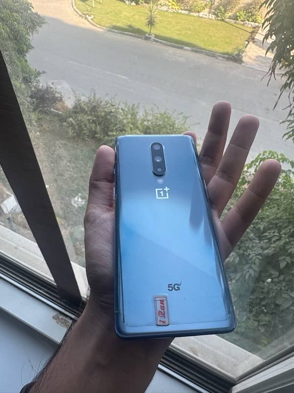 ONEPLUS 8 5G 8/128GB SINGLE SIM PTA APPROVED BLUE COLOR 0