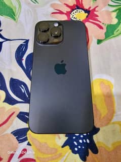 iphone 15 pro max 256GB black jv physical E sim.