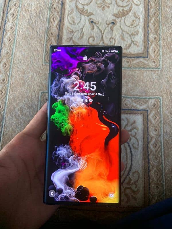 Samsung note 10 plus black clr 3