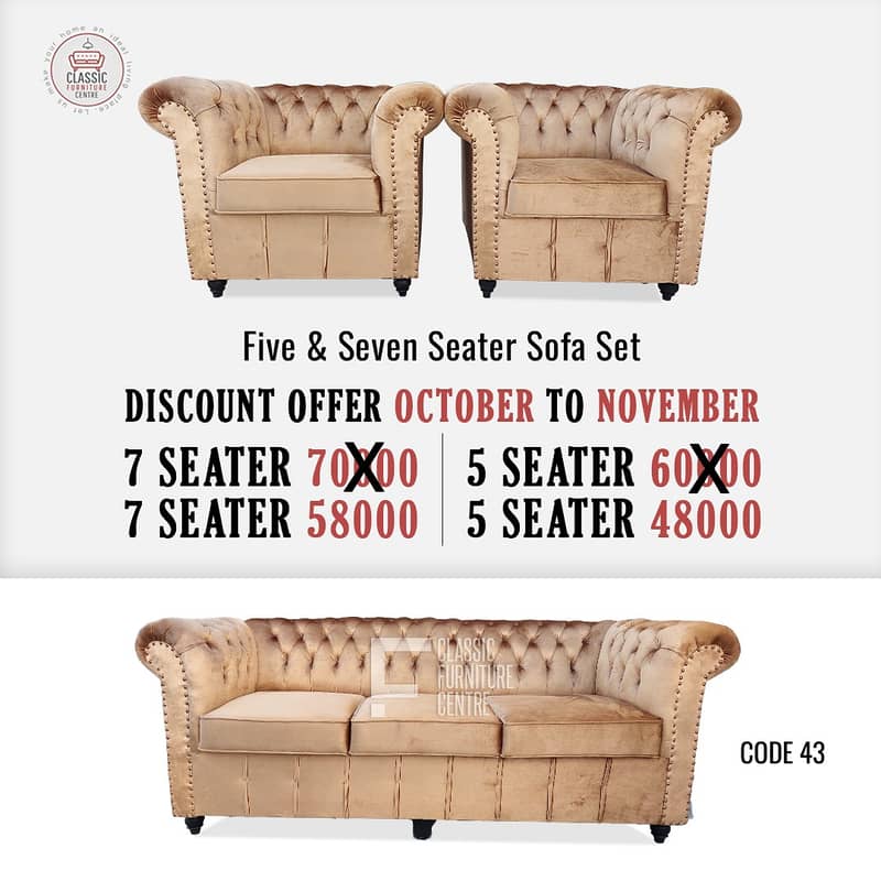 Sofa for sale/ 5 Seater Sofa / luxury sofa/7 seater Sofa set for sale 13