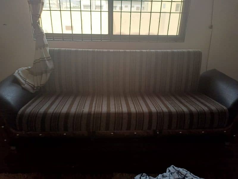 sofa cum bed and saethi for sale 2