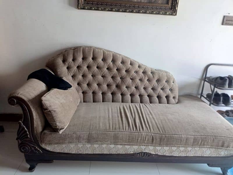 sofa cum bed and saethi for sale 4