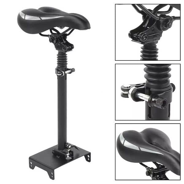 Foldable Electric Scooter Seat Adjustable 2