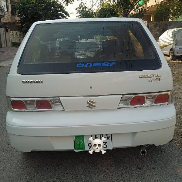 Suzuki Cultus VXRi 2009 Lahore number 1