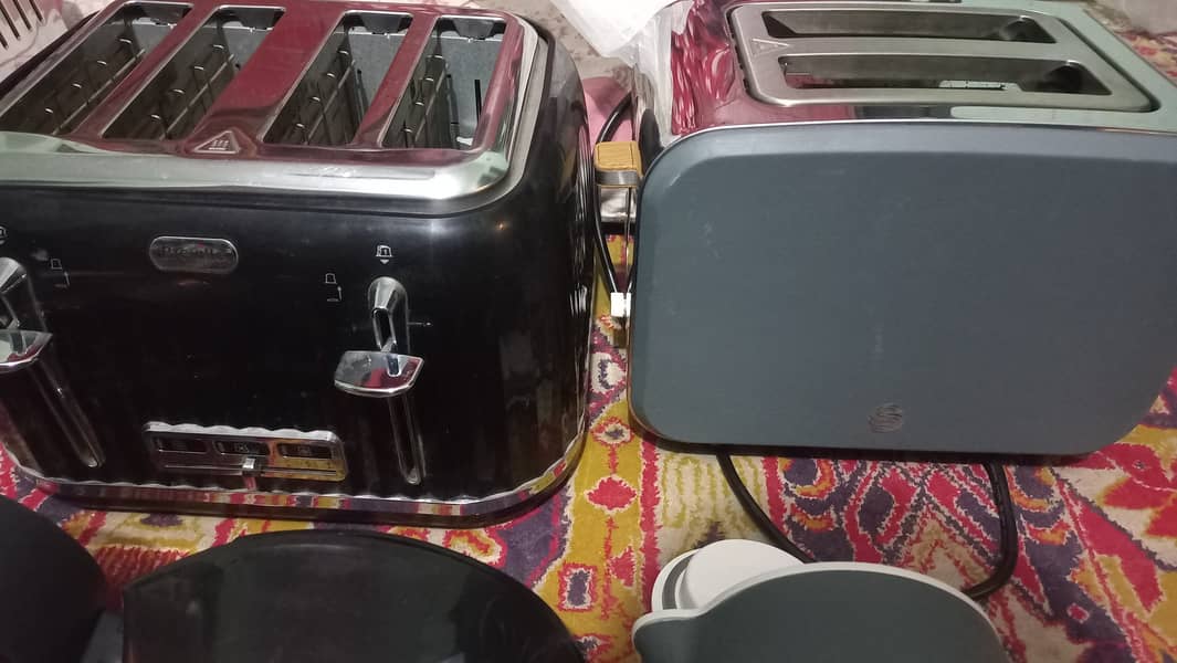 Electric Kettles and Toaster Branded New and slightly used 1