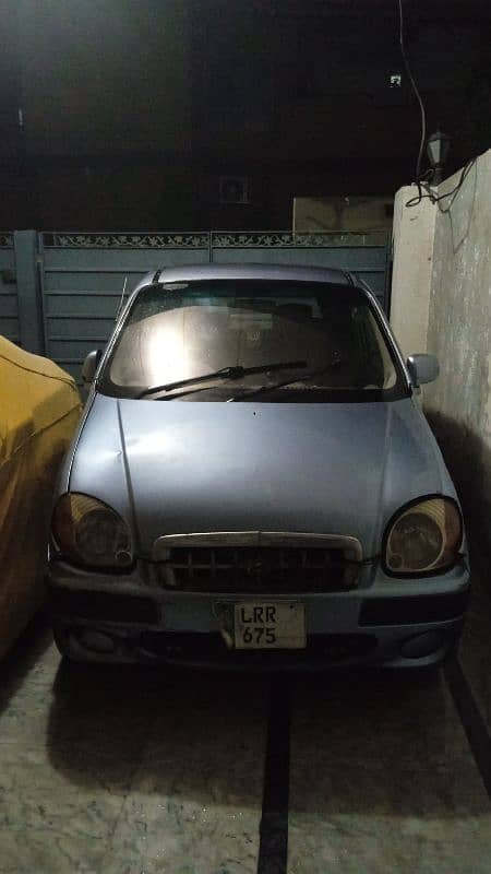 Hyundai Santro 2003 exec , power mirror, power steering, allow rim 0