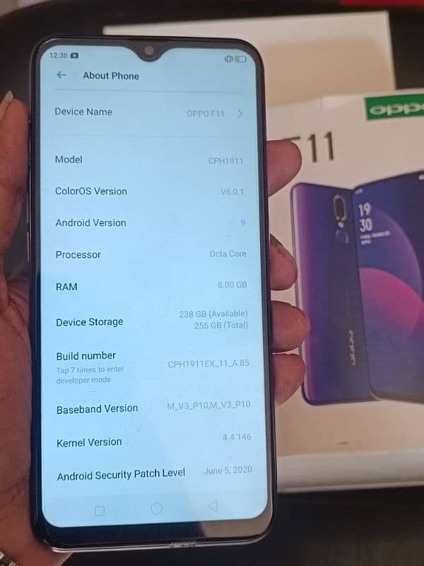 oppo f11 8gb 256gb 5