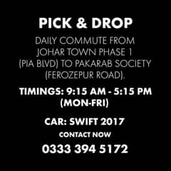 Pick and Drop Service