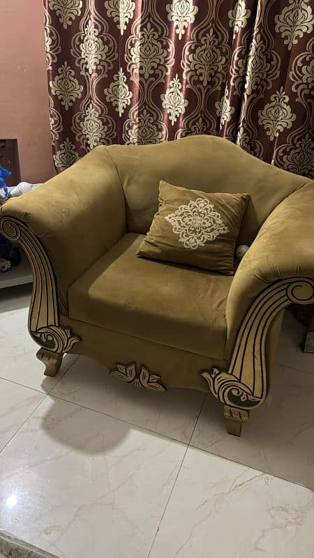 sofa set luxury 6 seater piece 1