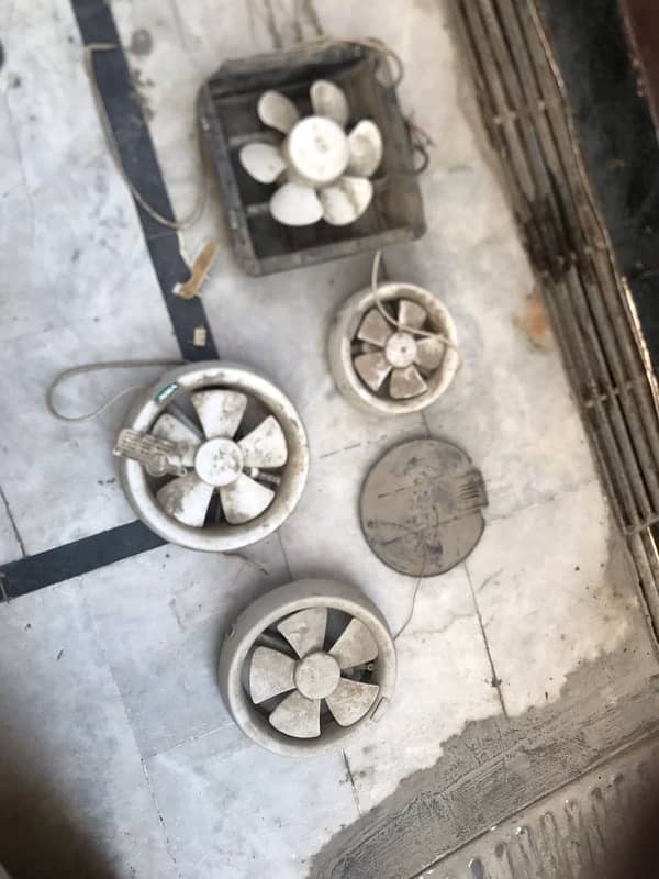 Exhaust fans (used) 0