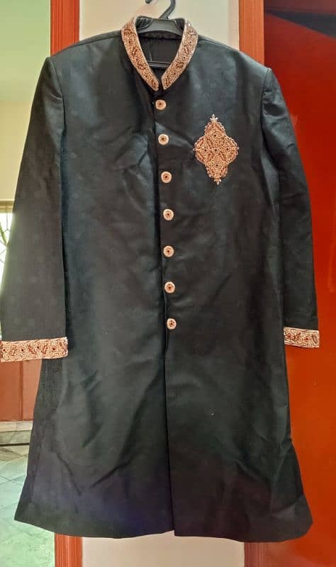 Baraat Sherwani for Groom with Khussa 0