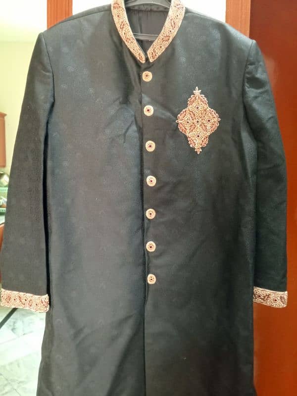 Baraat Sherwani for Groom with Khussa 4