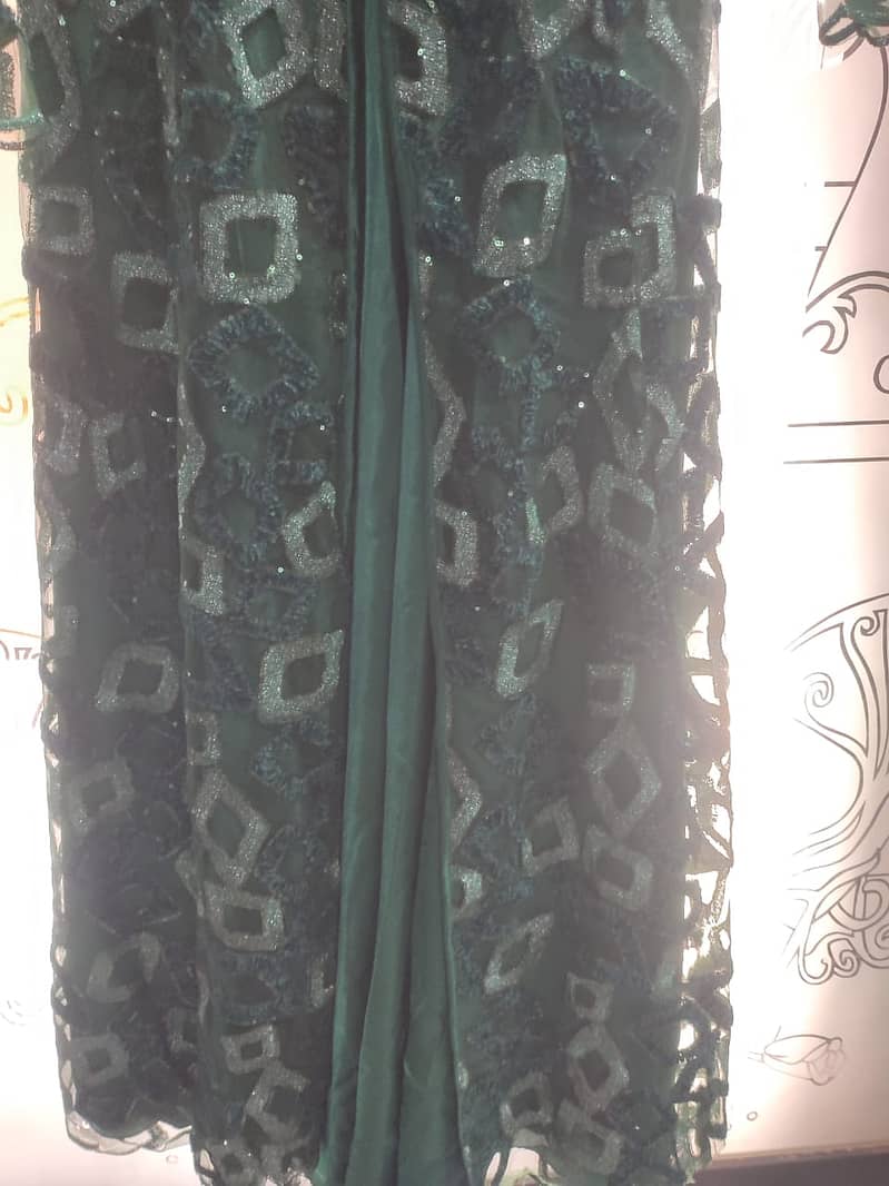 Beautiful Hand stitched net Maxy dress (0305-5909878) 7