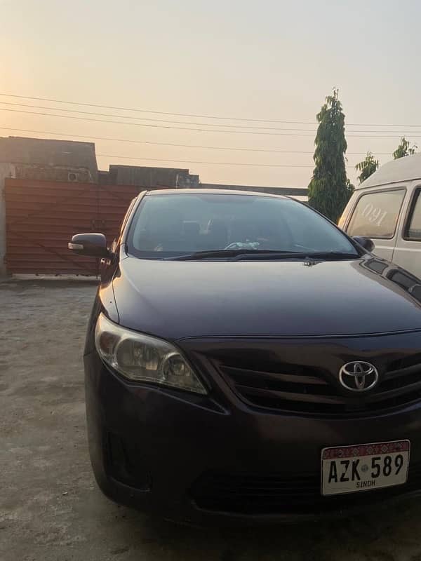 Toyota Corolla XLI 2013 14