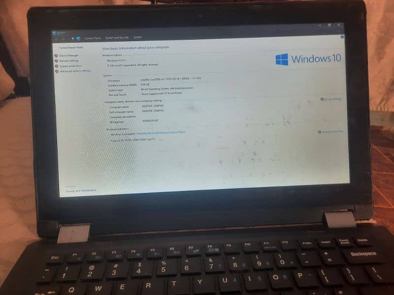 Lenovo smartbook 8Gb ram 128Gb SSD pen touch and type 64 bit 7+ timing 2