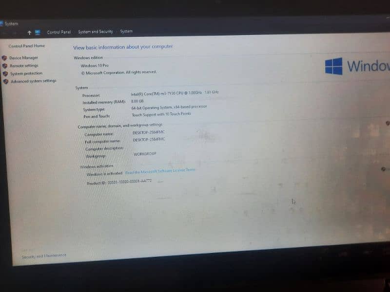 Lenovo smartbook 8Gb ram 128Gb SSD pen touch and type 64 bit 7+ timing 4