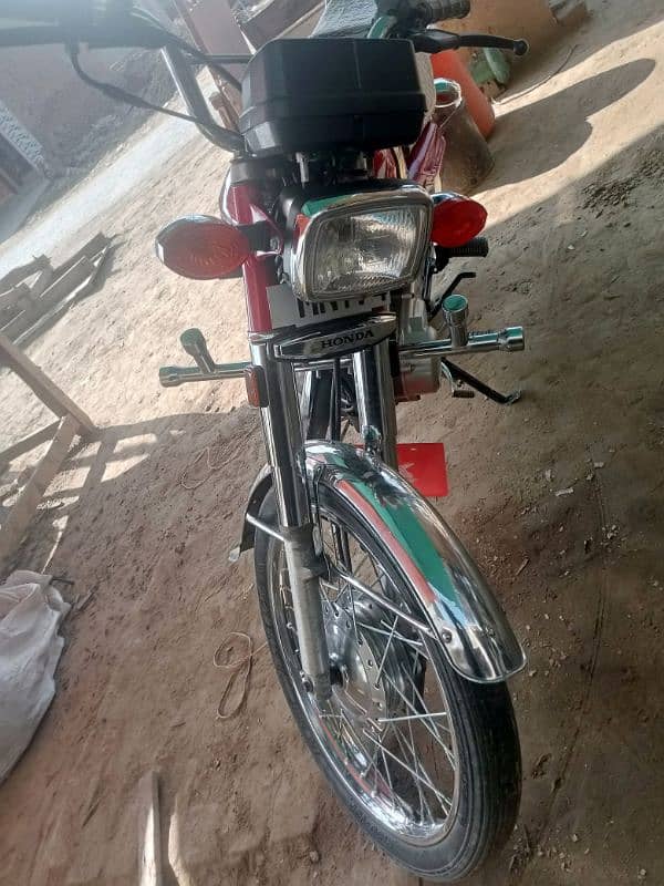 Honda dream 125 10 by 10 edition 14 model new krwaya hai 8