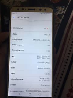 huawei mate 10 4/64 double sim pta approved