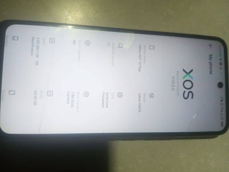 Infinix hot 12 play 6