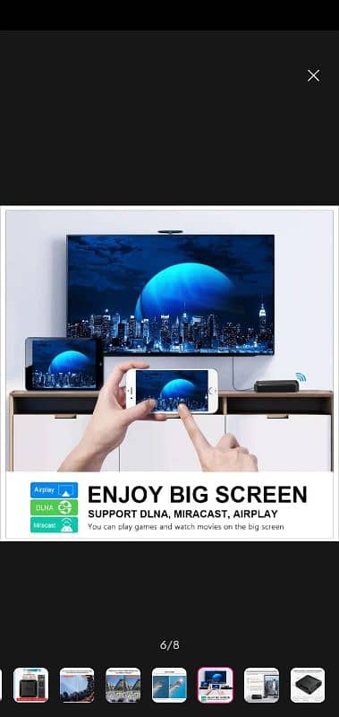 Smart tv andriod box X96Q 1