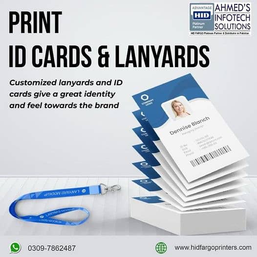 HID FARGO ID Cards Printer Student Card Printing 4