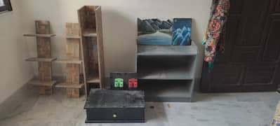 led shelf aqurium table drecing table ka daraz & paintings