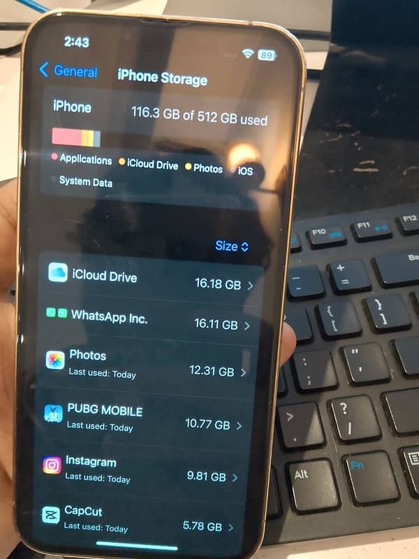 iphone 13 pro non pta but u sim works 7