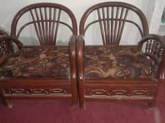 5 seater, wooden sofa set, pilishable and poshishable.