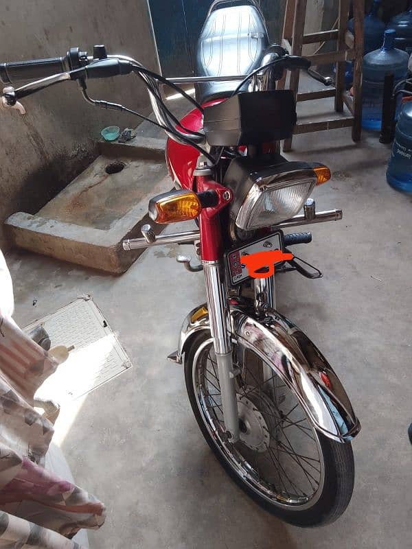 HONDA CD 70 2022 SUKKUR NUMBER BEST CONDITIONS 1