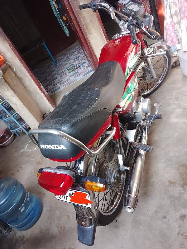 HONDA CD 70 2022 SUKKUR NUMBER BEST CONDITIONS 2