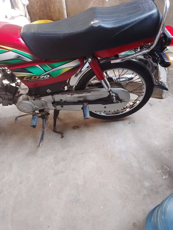 HONDA CD 70 2022 SUKKUR NUMBER BEST CONDITIONS 8