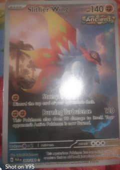 Pokemon card rare slither wing