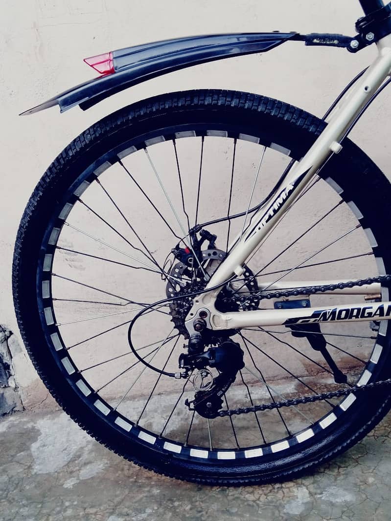 26 INCH IMPORTED MORGAN GEAR CYCLE 6 MONTHS USED 03265153155 5