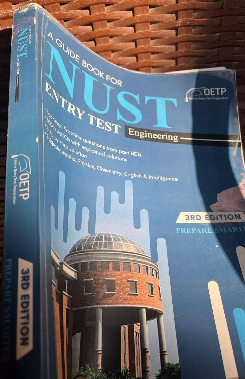 OETP Engineering Book Nust Entry Test 2