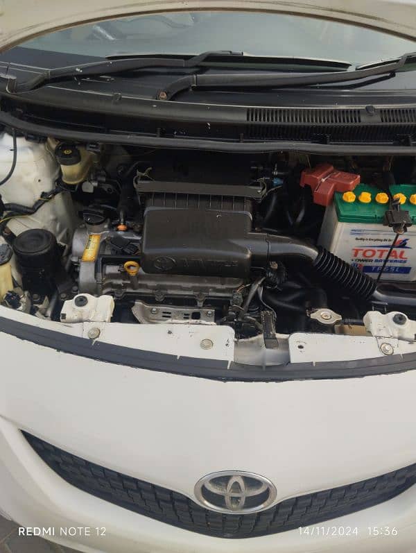 Toyota Belta 2011 model 1300cc engine 12