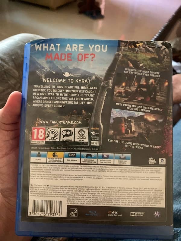 Farcry 4 PS4 cd original 0