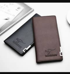 stylish men's synthetic leather wallet _Home dilvery service free