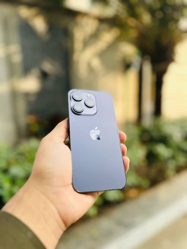 iPhone 14 Pro 256gb deep purple non pta 12